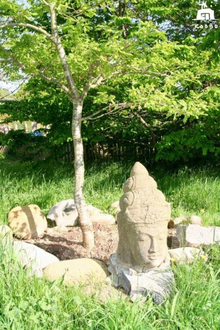 casa rural ecológica Kaaño etxea - buda del roble de la paz con c