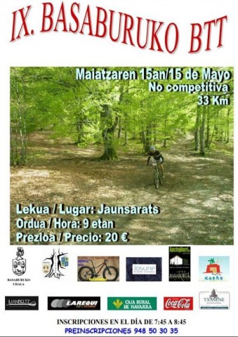 casa rural ecológica Kaanoetxea. btt-16 en Basaburua, Navarra