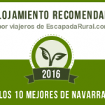 recomendado por los viajeros entre los 10 mejores del 2016 de toda Navarra en Escapada rural.