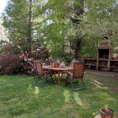 Jardin casa rural kaaño etxea