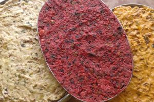 casa rural ecológica Kaaño etxea - pasta croquetas colores