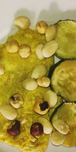 casa rural ecológica Kaaño etxea - tortilla calabacin con semillas