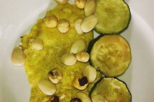 casa rural ecológica Kaaño etxea - tortilla calabacin con semillas